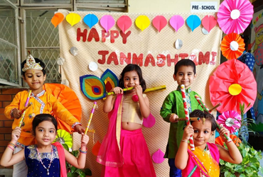 Kids jumping and running in a safe outdoor play area